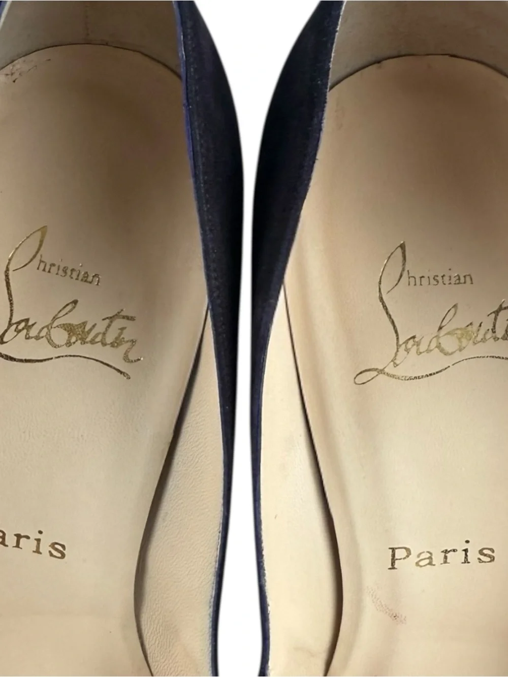 Christian Louboutin Plum Suede Pumps – Size 40.5